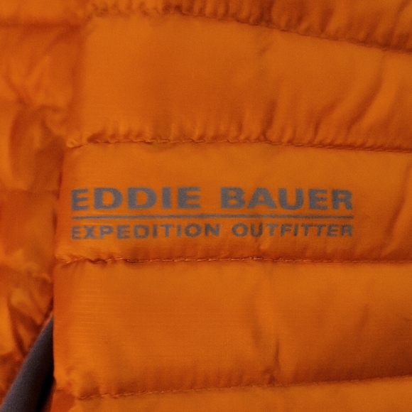 Eddie Bauer Vibrant Orange Puffer Jacket - Picture 2 of 5